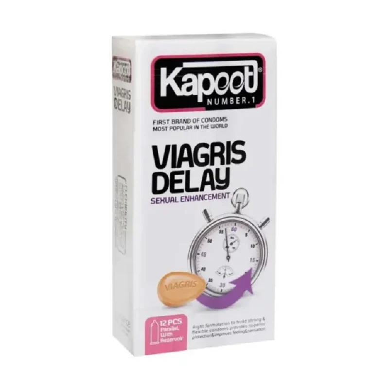 کاندوم کاپوت مدل Viagris Delay ویاگراس دیلی 1 کاندوم کاپوت مدل Viagris Delay ویاگراس دیلی