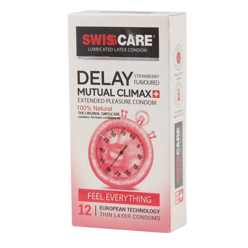 کاندوم مدل Delay Mutual Climax سوئیس کر تاخیری و ضد حساسیت 1 کاندوم مدل Delay Mutual Climax سوئیس کر تاخیری و ضد حساسیت